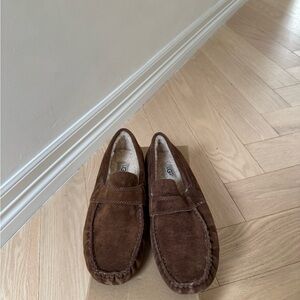 Brand New Mens UGG Loafers. Genuine Suede + Wool